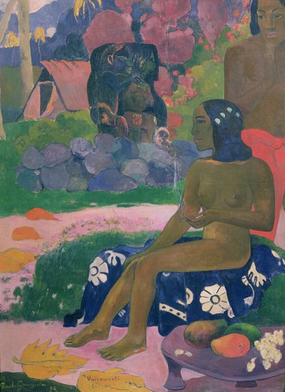 Vairaumati Tei Oa (Su Nombre es Vairaumati), 1892 de Paul Gauguin